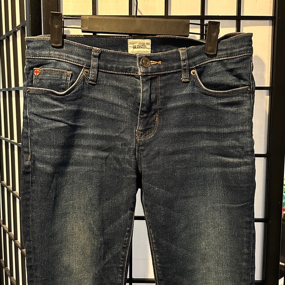 Hudson Krista Super Skinny Jeans Indigo EUC 29 Los Angeles - Picture 3 of 10